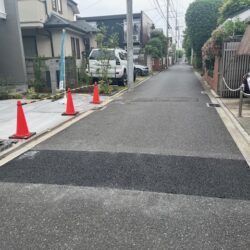 前面道路