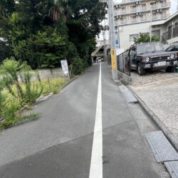 前面道路