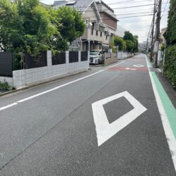 前面道路