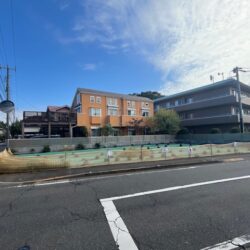 建築前現地（写真の一部）外観