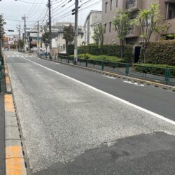 前面道路
