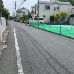 前面道路（北側）