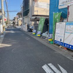 前面道路