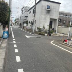 前面道路