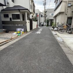 前面道路