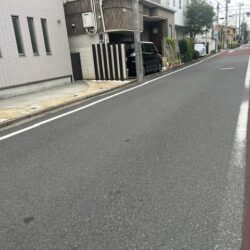 前面道路