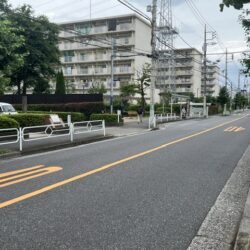 前面道路