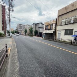 前面道路