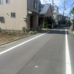 前面道路
