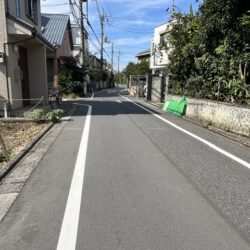 前面道路