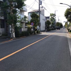 前面道路