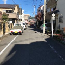 前面道路