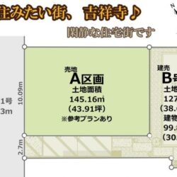 地型図（対象はA区画）